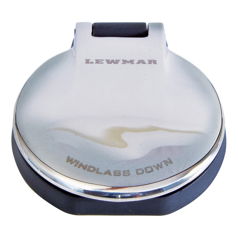 Lewmar Deck Foot Switch – Windlass Down – Stainless Steel [68000888]