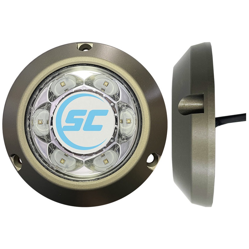 Shadow-Caster SC3 Series Underwater Light – Great White [SC3-GW-ALSM]