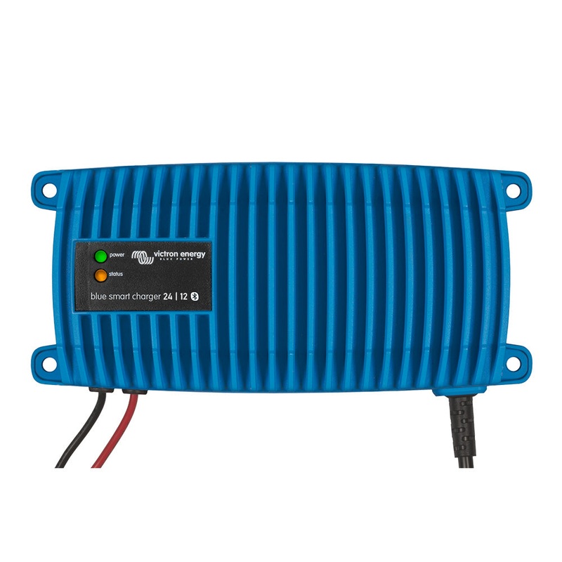 Victron Blue Smart IP67 Charger Waterproof – 24/12 (1), 120V NEMA 5-15 UL Approved [BPC241247106]
