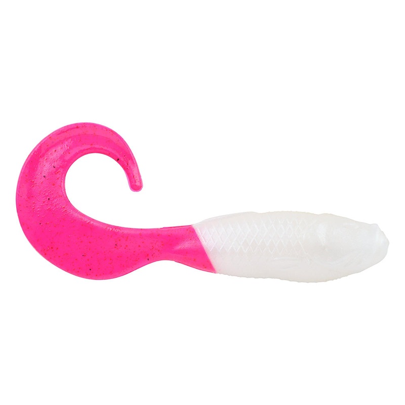 Berkley Gulp! Saltwater Swimming Mullet – 4″ – Pearl White/Pink [1519935]