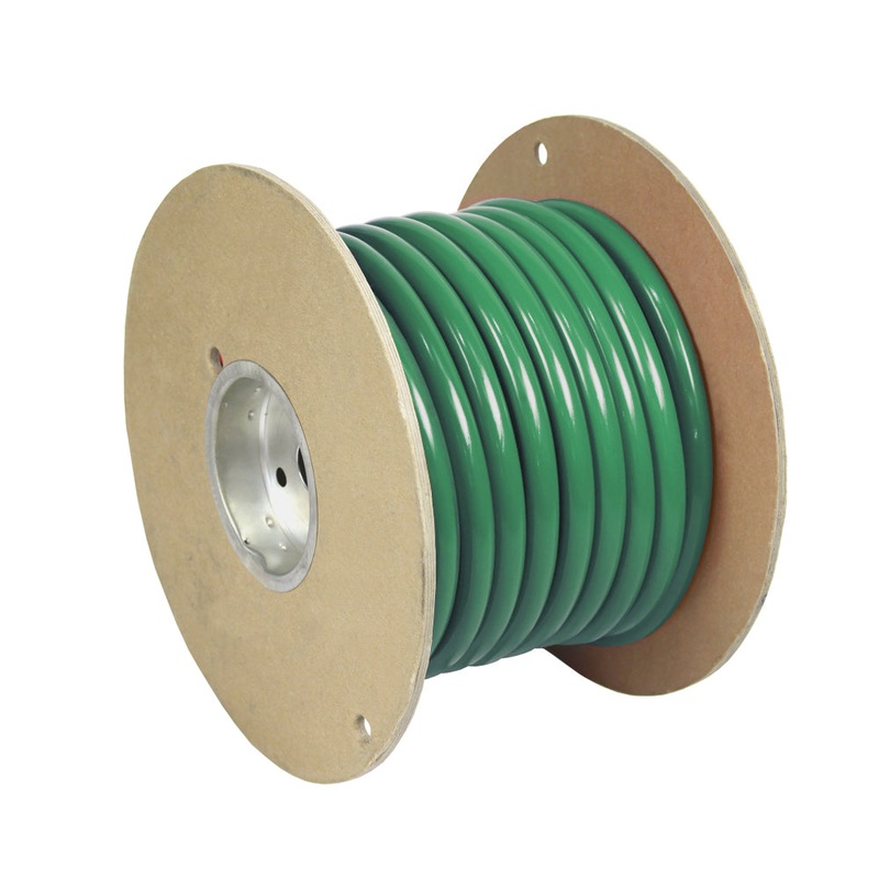 Pacer Green 4 AWG Battery Cable – 25 [WUL4GN-25]