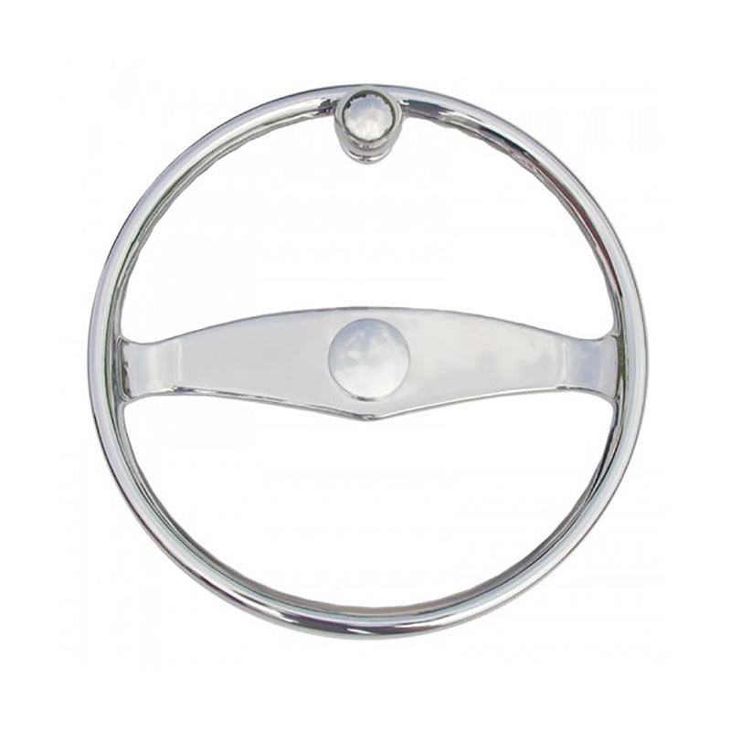 Schmitt Marine – Ongaro Wheel – 15.5″ w/Knob for 3/4″ Teleflex Tapered Shaft [50003]