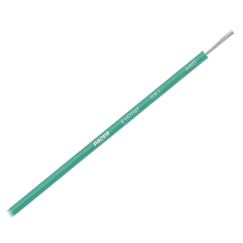 Pacer Green 16 AWG Primary Wire – 25 [WUL16GN-25]
