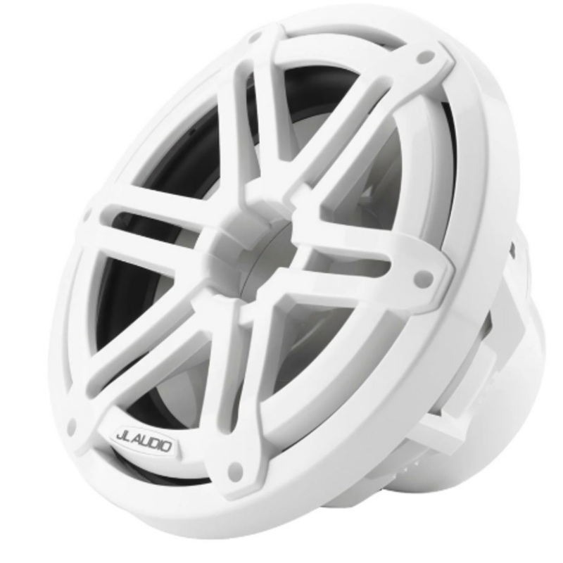 JL Audio M3 10″ Marine Subwoofer w/Gloss White Sport Grille – M3-10IB-S-Gw-4