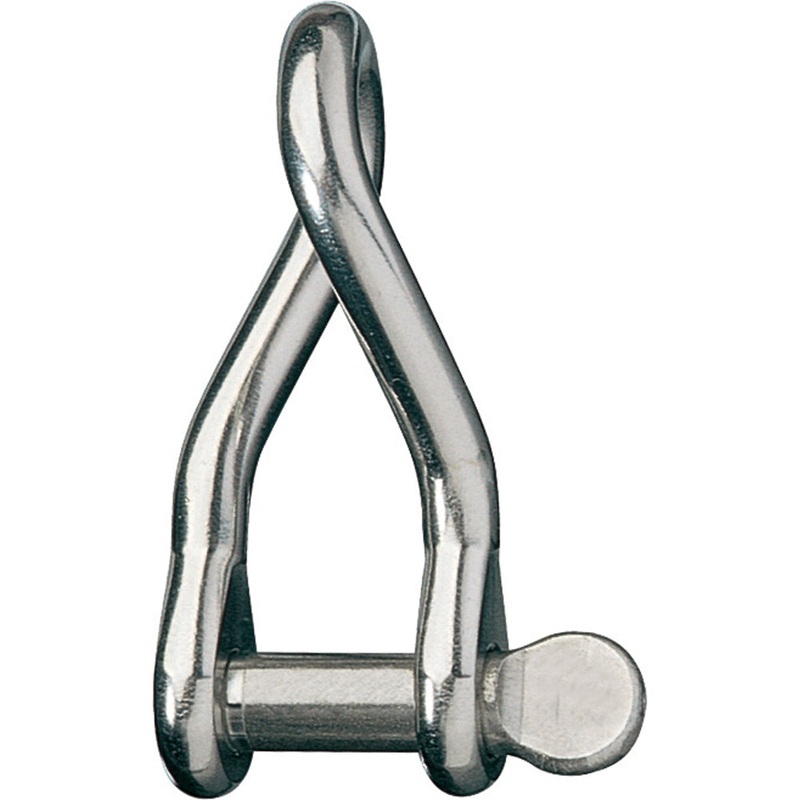 Ronstan Twisted Shackle – 3/16″ Pin – 1-3/32″L x 13/32″W [RF628]