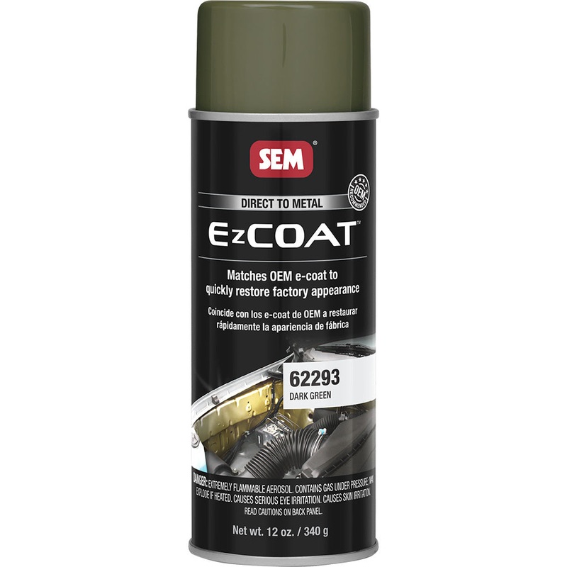 SEM Ez Coat – 16oz Aerosol Can – Dark Green [62293]
