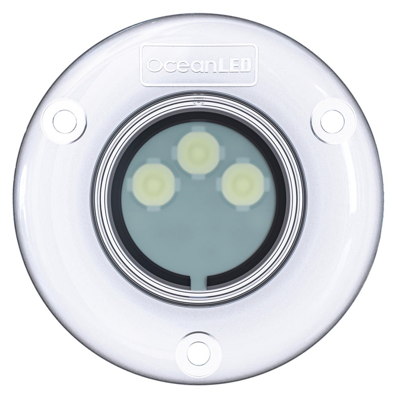 OceanLED Discover Series D3 Underwater Light – Ultra White with Isolation Kit [D3009WI]