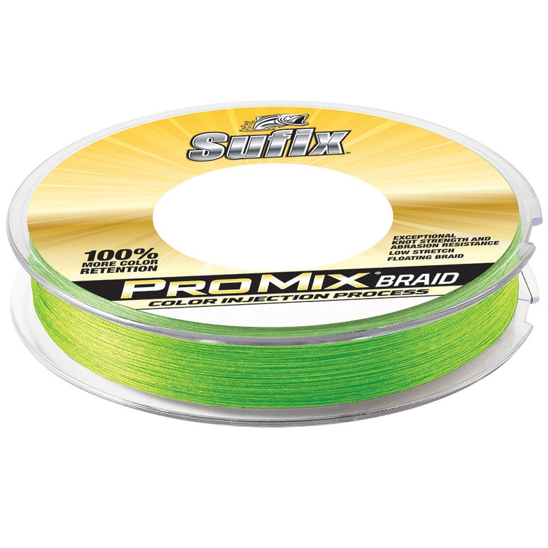 Sufix ProMix Braid – 20lb – Neon Lime – 300 yds [630-120L]