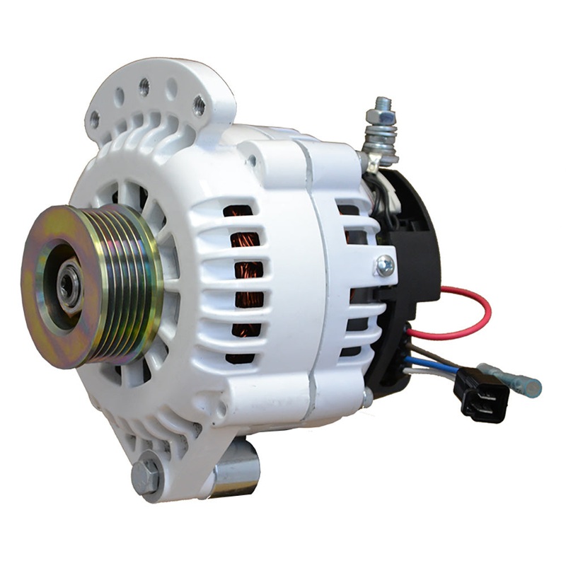 Balmar Alternator 100 AMP 12V 1-2″ Single Foot Spindle Mount K6 Pulley w/Isolated Ground [621-100-K6]