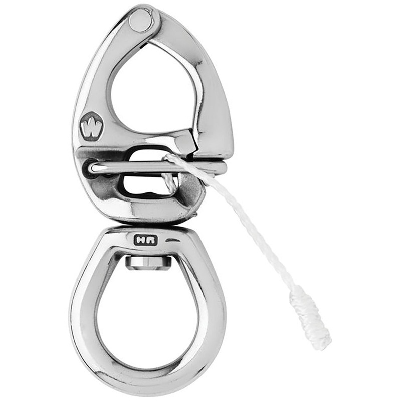 Wichard HR Quick Release Snap Shackle With Large Bail – 80mm Length – 3-5/32″ [02773]