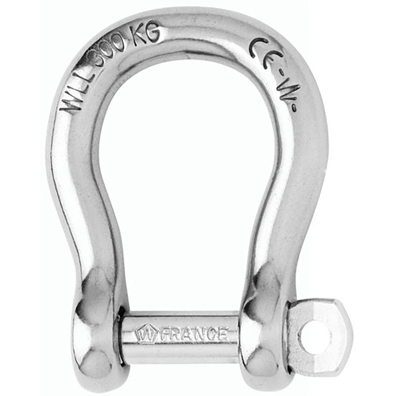 Wichard Not Self-Locking Bow Shackle – 16mm Diameter – 5/8″ [01247]