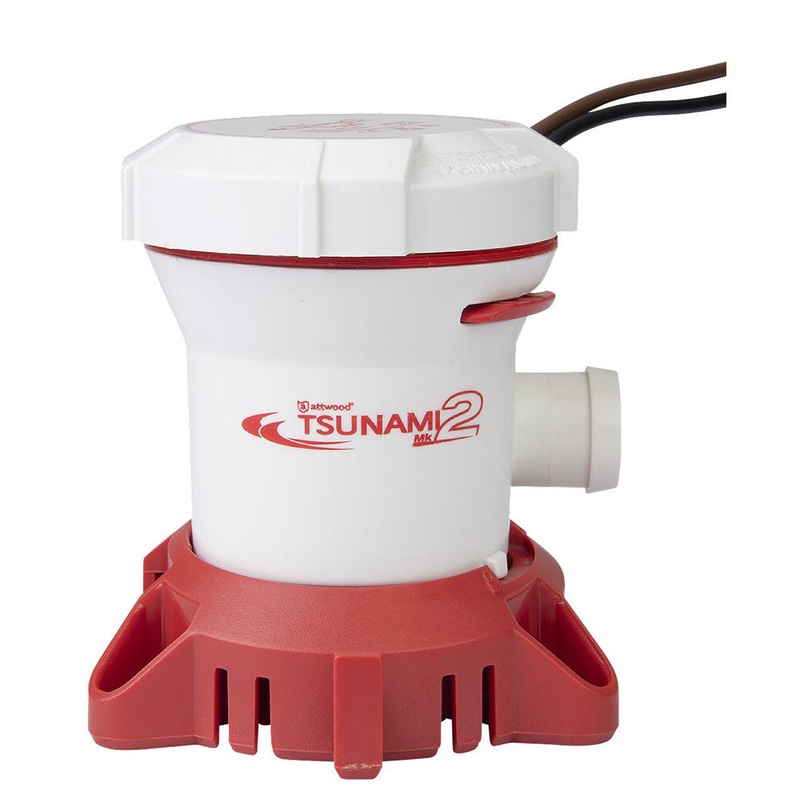 Attwood Tsunami MK2 Manual Bilge Pump – T500 – 500 GPH  12V [5606-7]