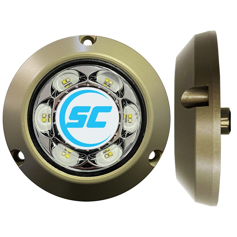 Shadow-Caster SC3 Series Underwater Light – Light Blue/White [SC3-BW-ALSM]