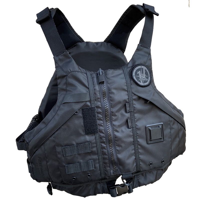 First Watch AV-1000 Kayak Style Duty PFD – Black – XS/S [AV-1000-BK-XS/S]