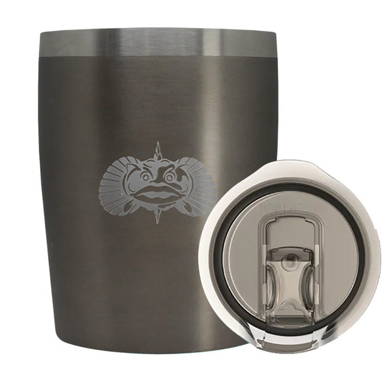 Toadfish Non-Tipping 10oz Rocks Tumbler – Graphite [1077]