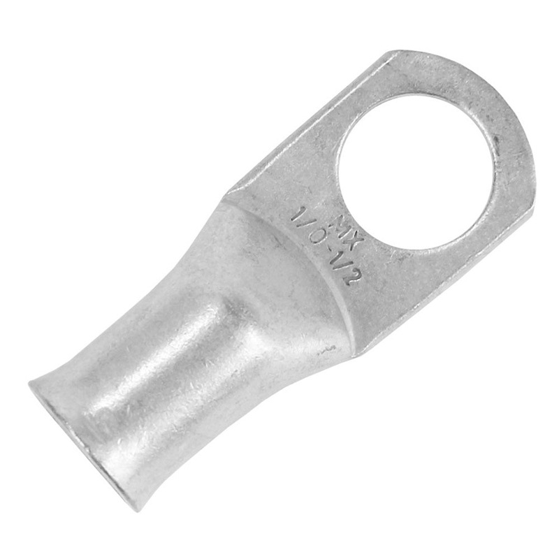 Pacer Tinned Lug 1/0 AWG – 1/2″ Stud Size – 10 Pack [TAE1/0-12R-10]