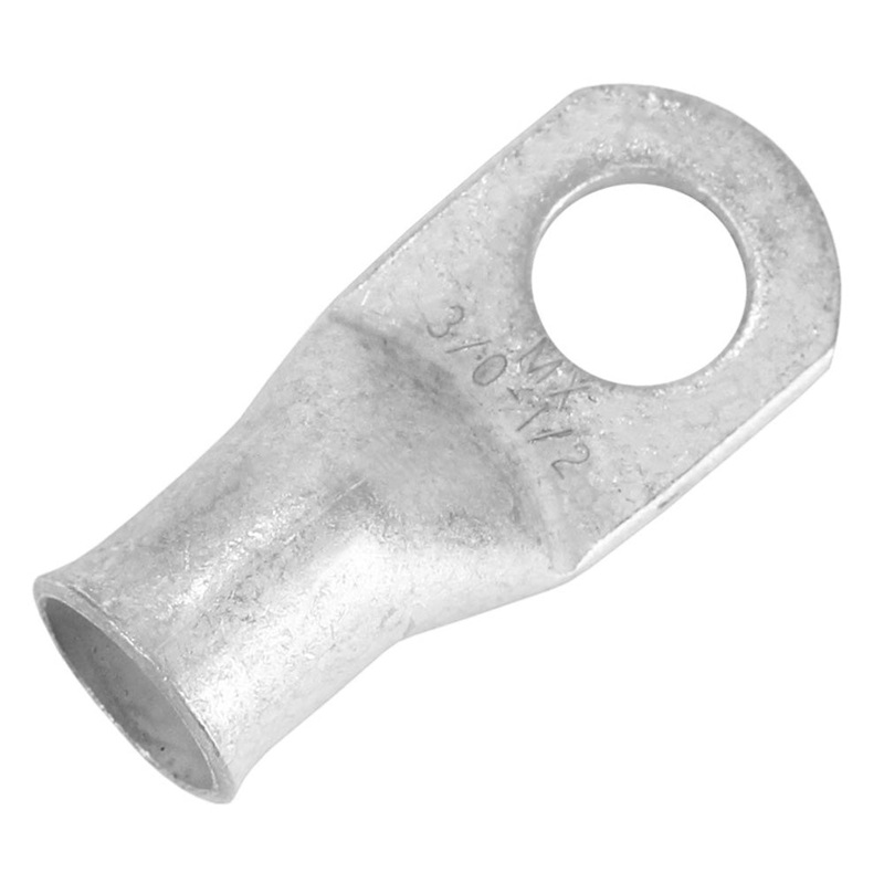 Pacer Tinned Lug 3/0 AWG – 1/2″ Stud Size – 10 Pack [TAE3/0-12R-10]