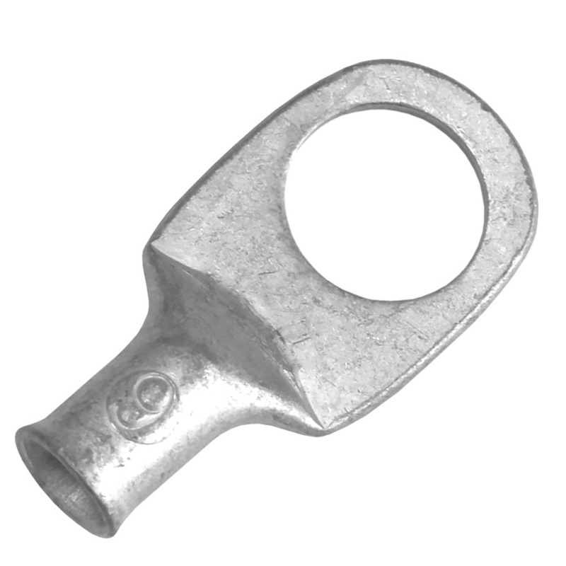 Pacer Tinned Lug 6 AWG – 1/2″ Stud Size – 10 Pack [TAE6-12R-10]