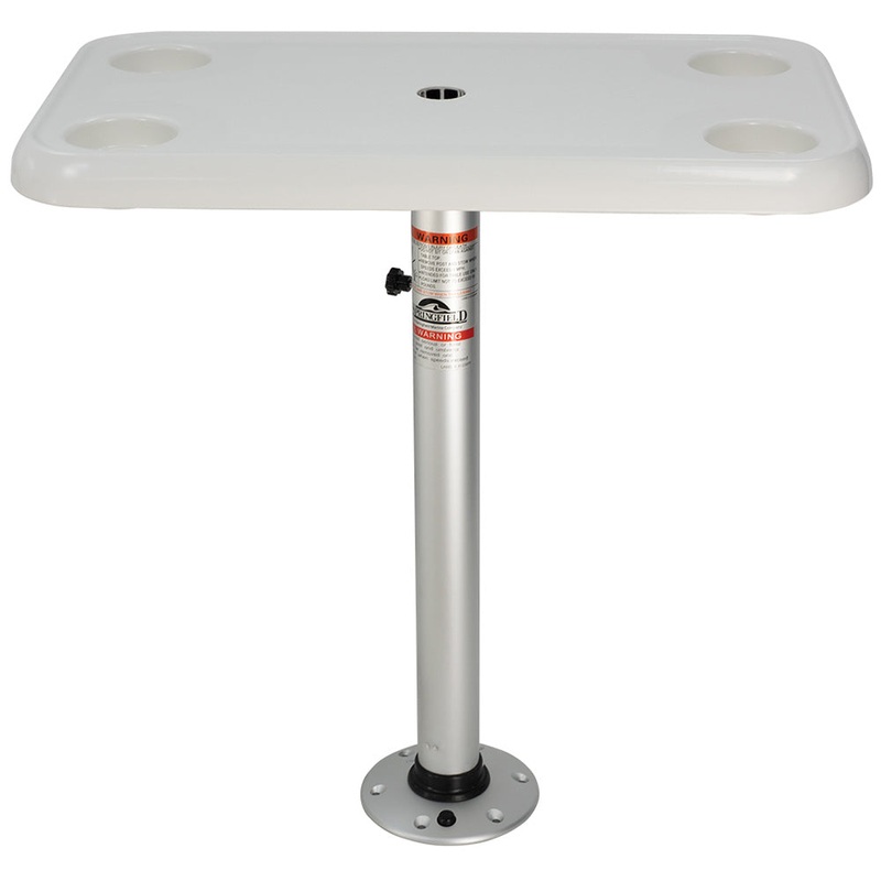 Springfield 16″ x 28″ Rectangle Table Package – White Thread-Lock [1690107]