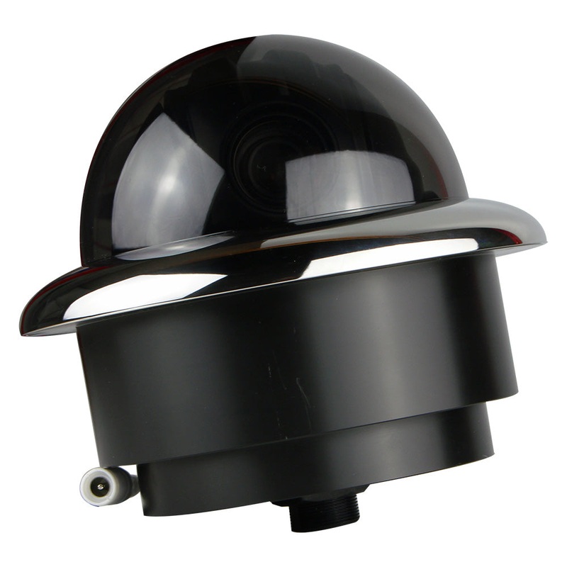 Iris Miniature Marine PTZ Dome Camera – Stainless Bezel – Hi-Def Ethernet IP – 10x Digital Zoom – 4 in 1 Video Format [IRIS4106]