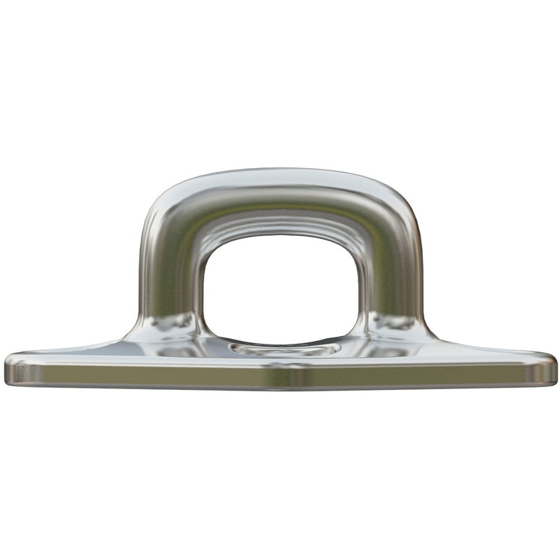Wichard Diamond Pad Eye – Square – 60mm Length (2-23/64″) – M5 Screw [6654]