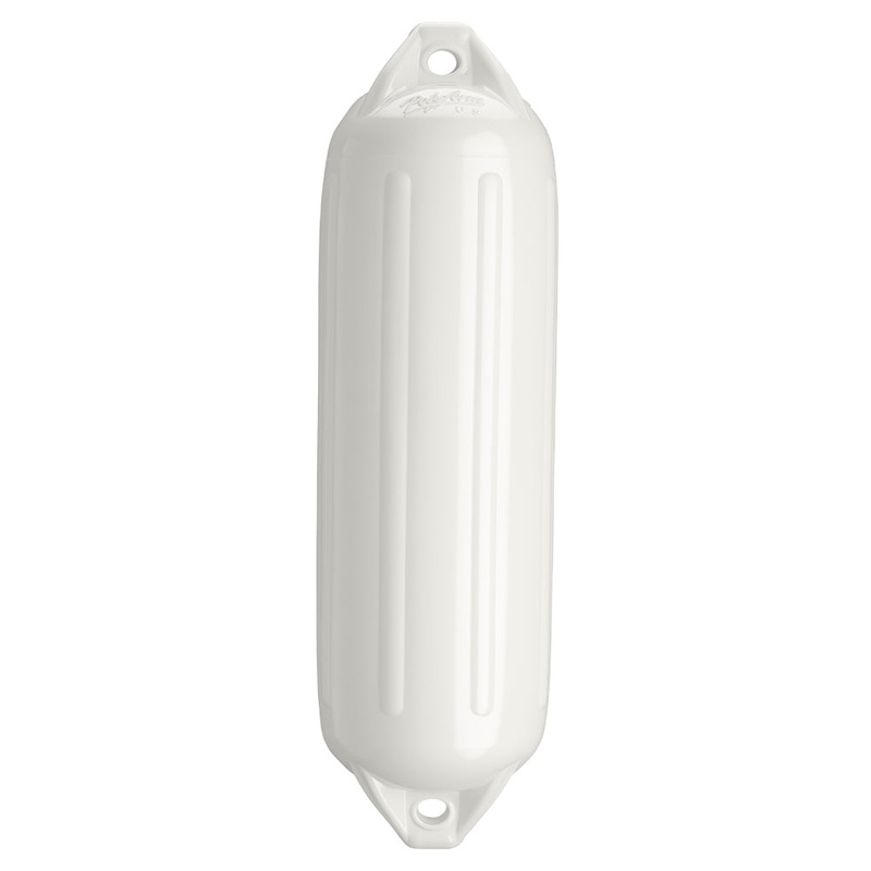 Polyform NF-4 Heavy Duty Twin Eye Fender 6.4″ X 21.6″ – White [NF-4 WHITE]
