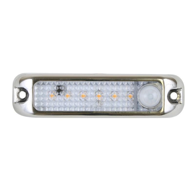 Scandvik 4″ Locker Light w/Motion Sensor – 10-30V – SS [41746P]