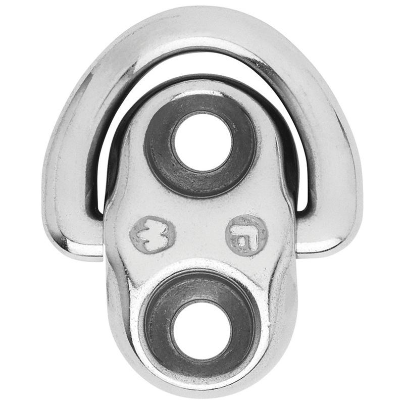 Wichard Folding Pad Eye – 6mm Diameter (15/64″) – 2 Fixed Holes [6684]