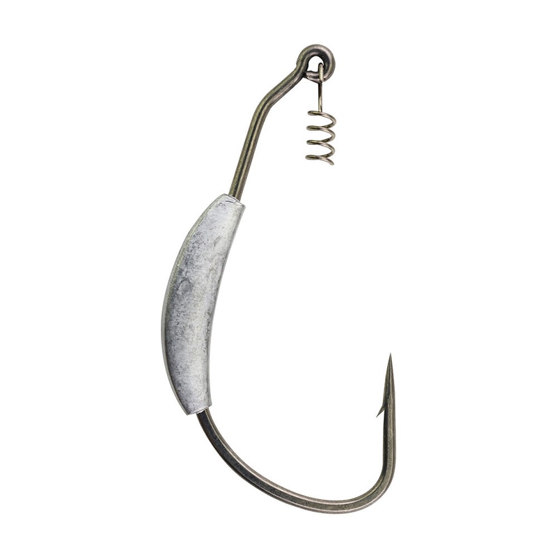 Berkley Fusion19 Weight Swimbait Hook – Smoke Satin – 4/0 [1362183]