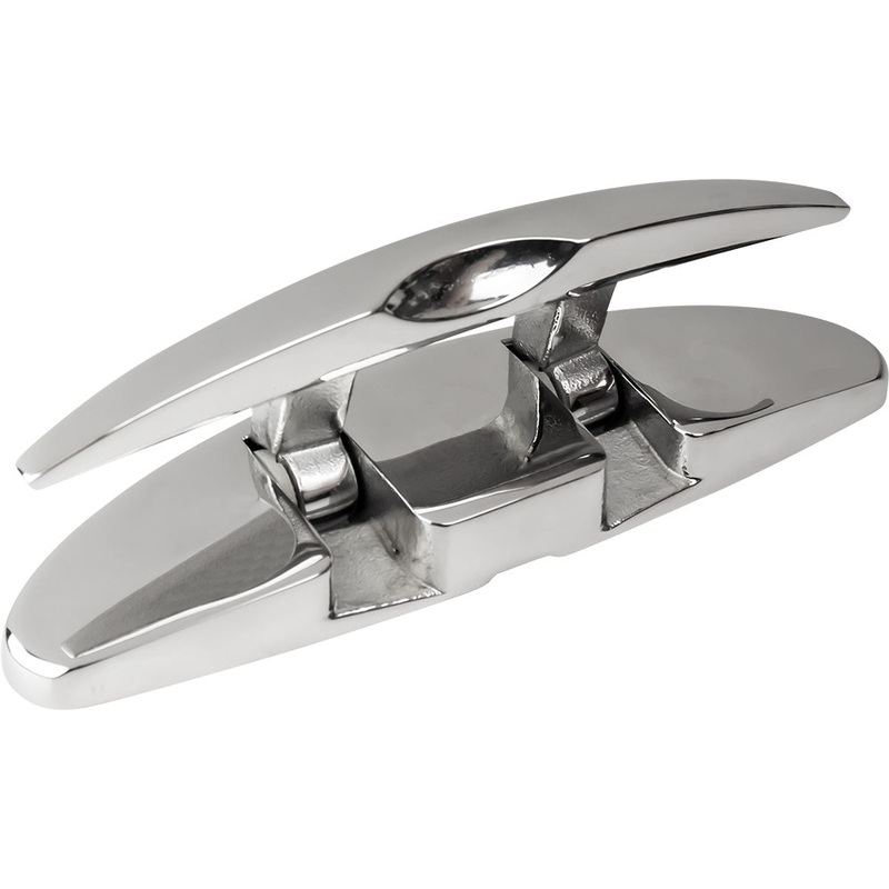 Sea-Dog 5″ Oval SS Folding Cleat w/Hidden Hex Bolts [041115-1]