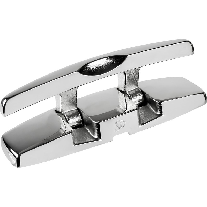 Sea-Dog 5″ Rectangle SS Folding Cleat w/Hex Bolts [041135-1]