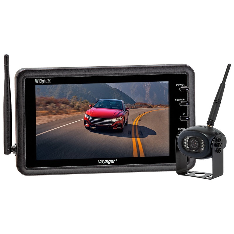 Voyager WiSight 2.0 – 7″ Monitor w/Camera – Wireless [WVSXS70]