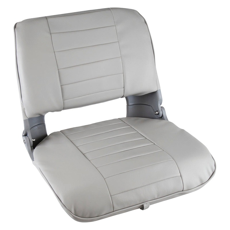Wise Pro Style Clamshell Fold Down Fishing Seat – Grey [8WD135LS-717]