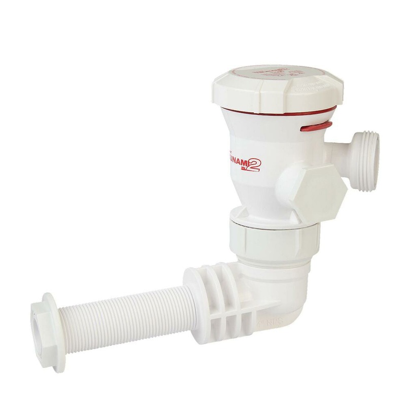 Attwood Tsunami Mk2 T500 Aerator – 12V – 90-Degree Inlet [5644-4]