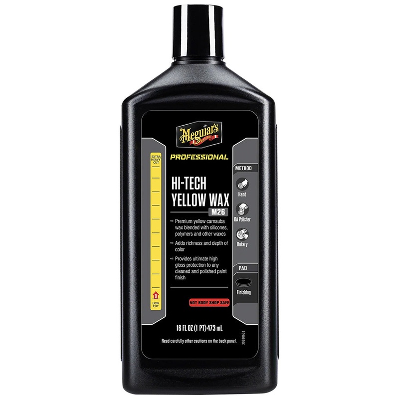 Meguiar’s Hi-Tech Yellow Wax – 16oz [M2616]