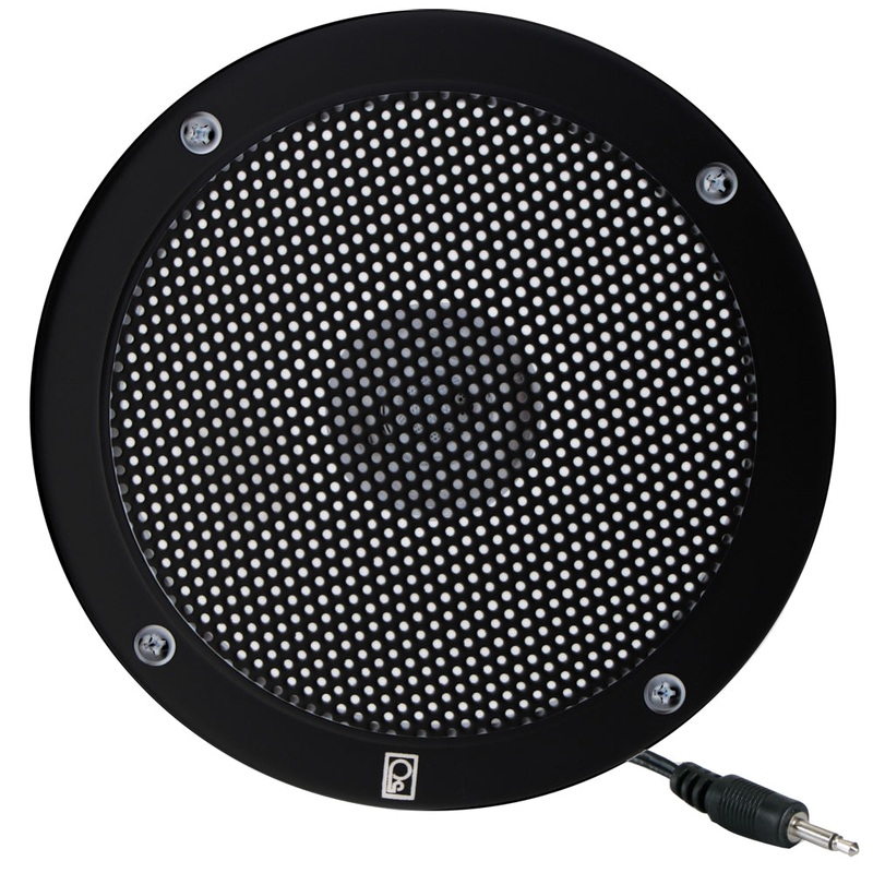 Poly-Planar MA-1000 5″ VHF Extension Speaker – Black [MA1000RB]