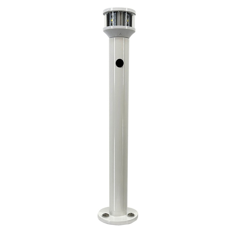 Seaview 12″ Fixed Light Post w/All-Round LED Light [SVLTP12LED]