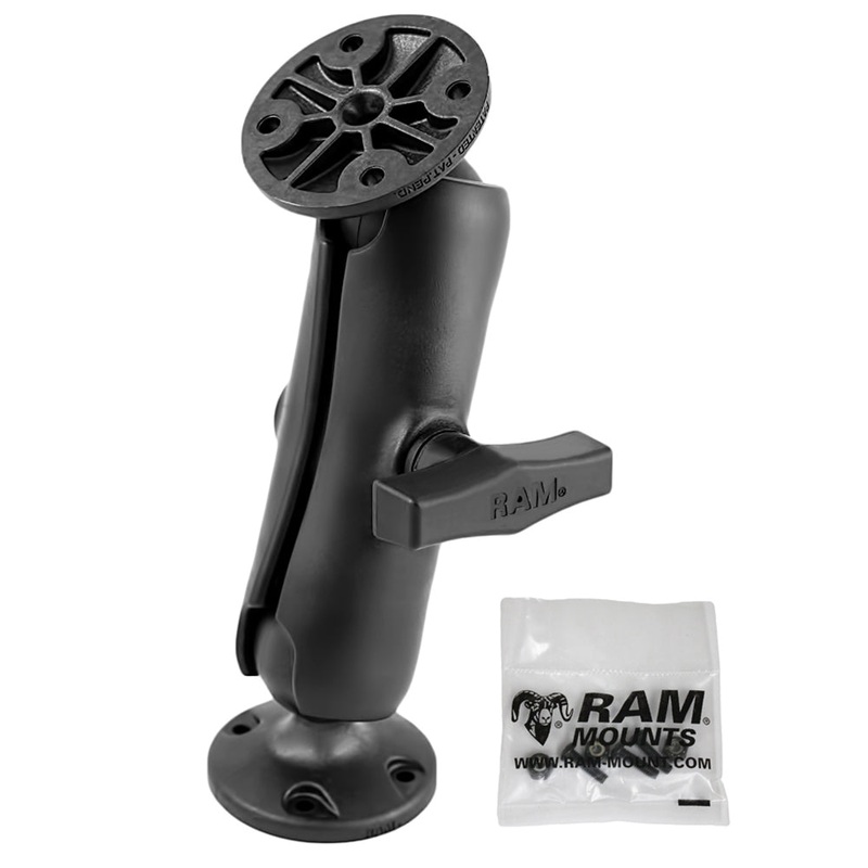 RAM Mount 1.5″ Ball “Rugged Use” Mount f/Garmin echo 200, 500c, & 550c [RAP-101U-G4]
