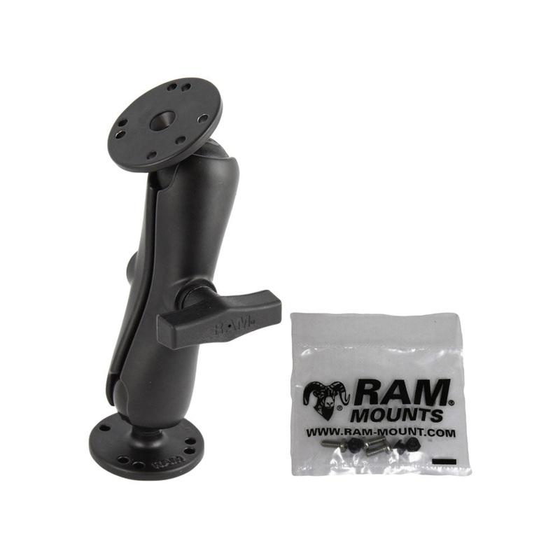 RAM Mount Double Socket Arm f/Garmin Fixed Mount GPS – 1.5″ [RAM-101-G2U]