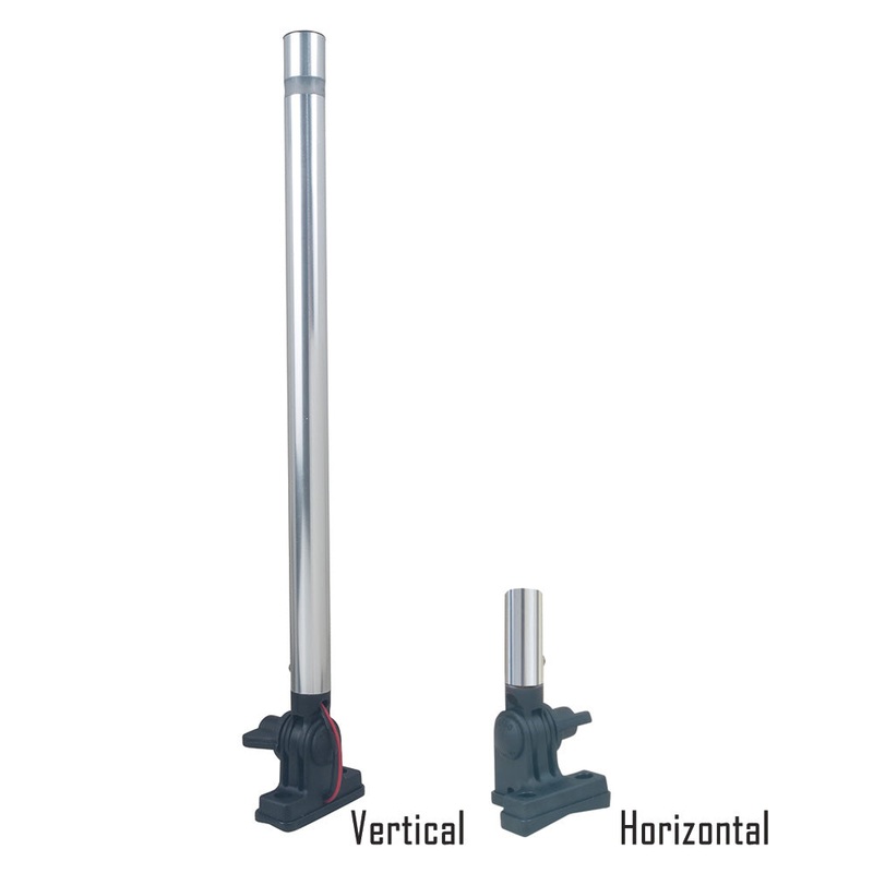 Perko 24″ Folding Mount Pole Light – White All Round Light [1670DP2ALU]
