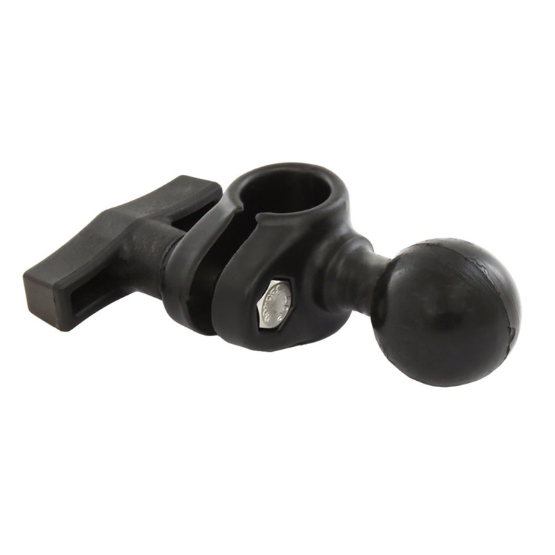 RAM Mount RAM Ball Adapter w/1/2″ NPT Hole  Tightening Knob [RAM-330U]