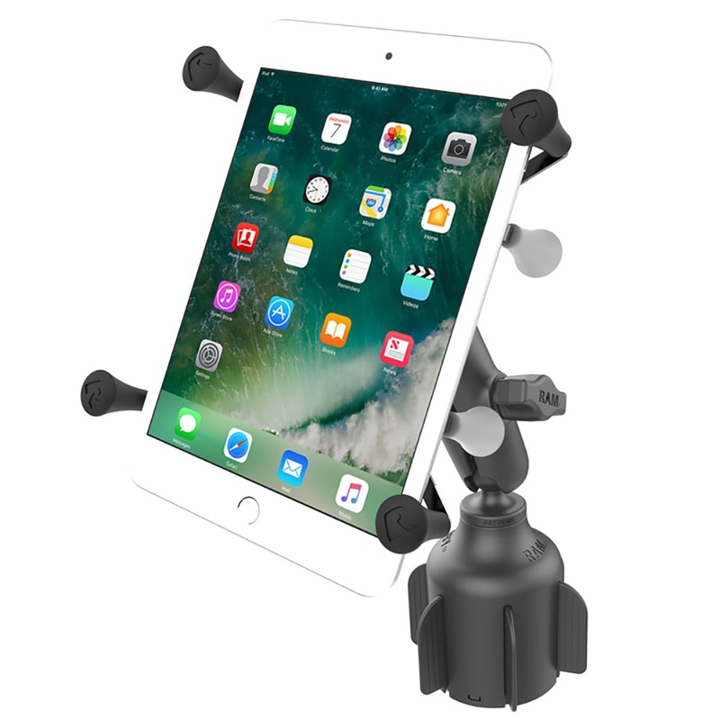 RAM Mount RAM X-Grip f/7″-8″ Tablets w/RAM Stubby Cup Holder Base [RAP-B-299-4-UN8U]
