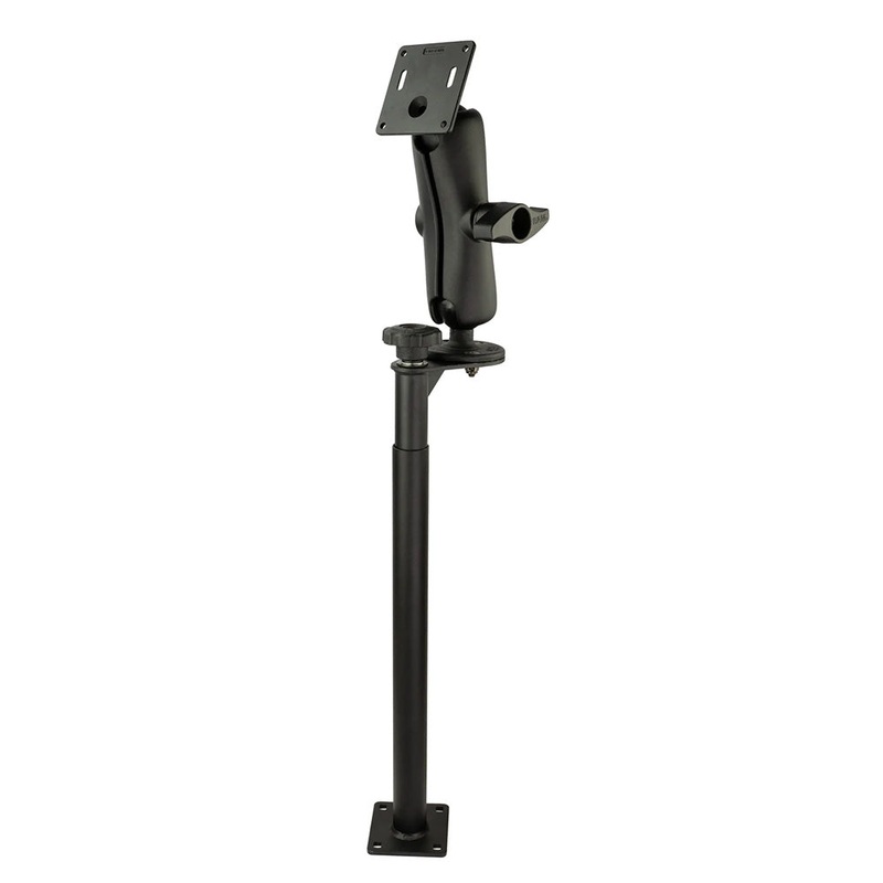 RAM Mount Tele-Pole w/12″  18″ Poles  75mm VESA Mount [RAM-VP-1218F-D-101-2461U]