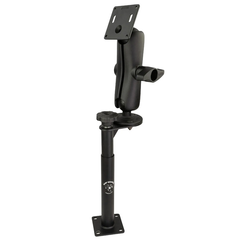 RAM Mount Tele-Pole w/8″  9″ Poles  75mm VESA Mount [RAM-VP-89F-D-101-2461U]