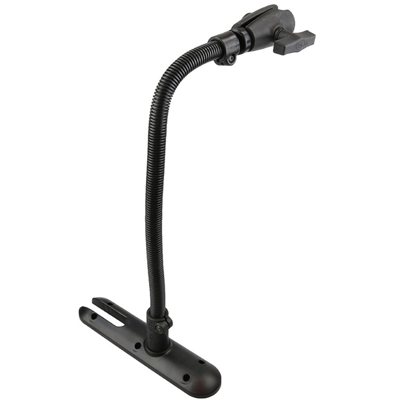 RAM Mount Transducer Mount w/18″ Rigid Aluminum Rod f/Lowrance TotalScan [RAM-316-18-TRA4U-NB]