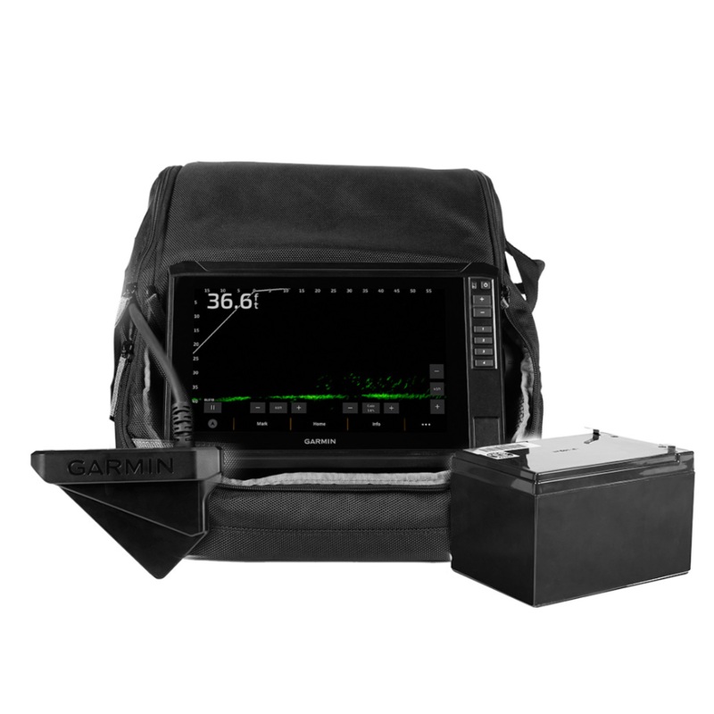 GARMIN ECHOMAP UHD2 93SV LIVESCOPE ICE FISHING BUNDLE W/ECHOMAP UHD2 93SV – LIVESCOPE SYSTEM