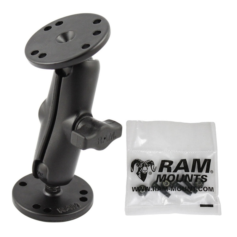 RAM Mount 1″ Ball Light Use Surface Mount f/Garmin echo 100, 150, 300c [RAM-B-101-G4]