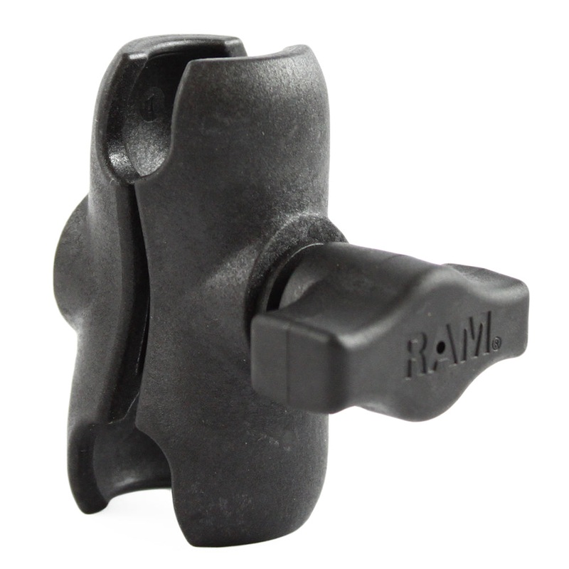 RAM Mount Composite Short Double Socket Arm f/1″ Ball [RAP-B-201U-A]