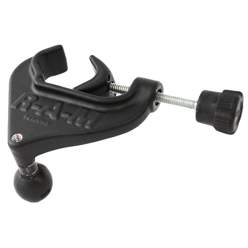 RAM Mount Yoke Clamp Base w/1″ Ball & 1/4-20″ Tap [RAM-B-121BAU]