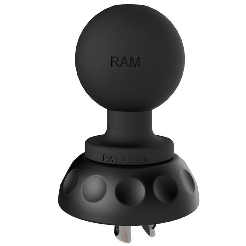 RAM Mount Leash Plug Adapter w/1.5″ Diameter Ball [RAP-405U]